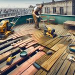 Comment rénover une terrasse en bois vieillissante