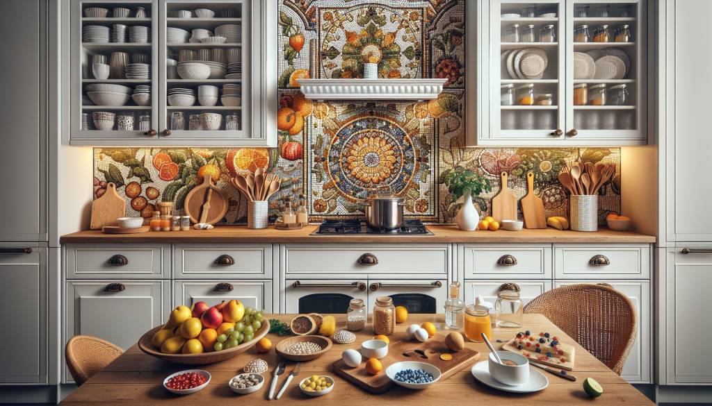 L'art de la mosaïque : réaliser un décor unique pour votre cuisine