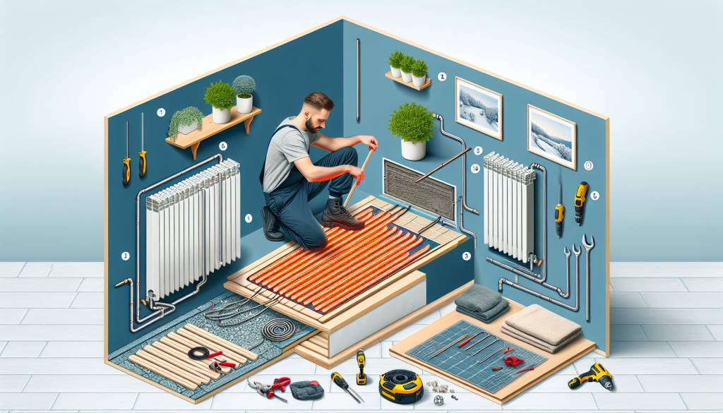 Le guide complet pour installer un plancher chauffant chez soi